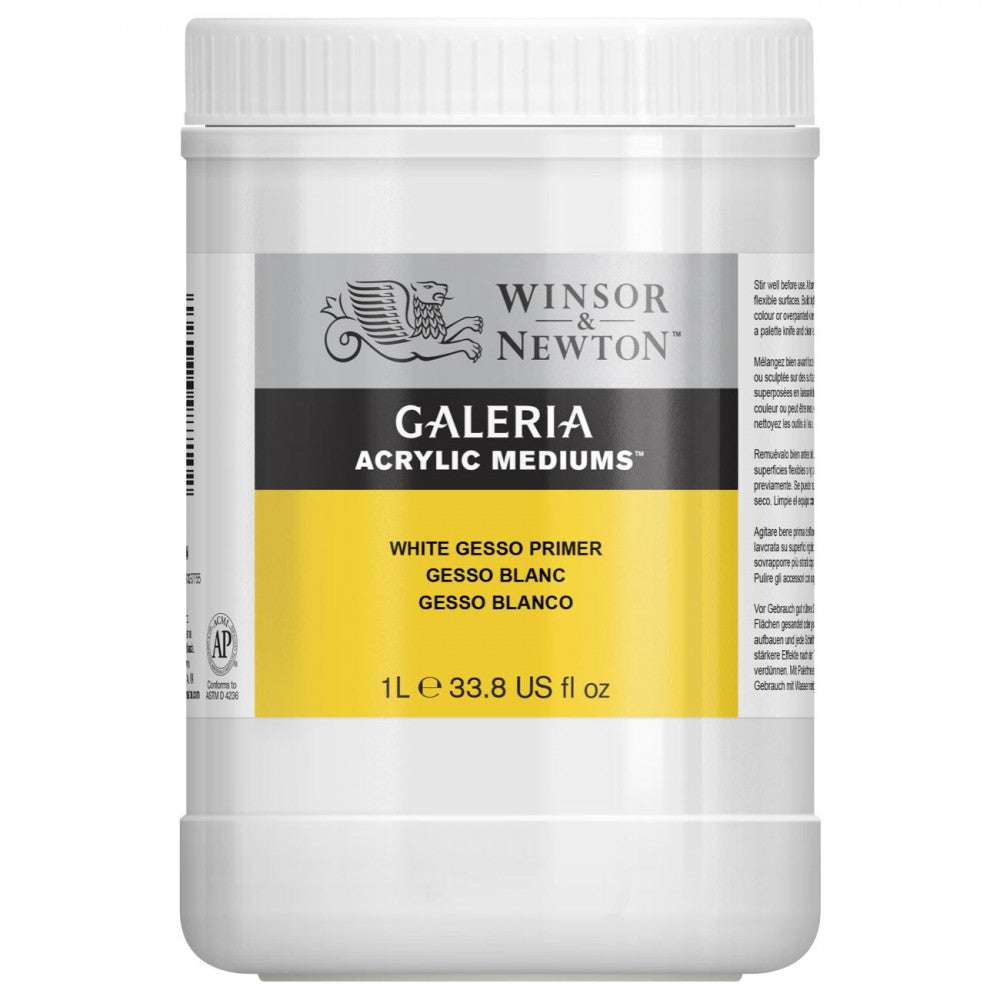 Gesso Acrílico Primer Profissional Winsor & Newton 1L